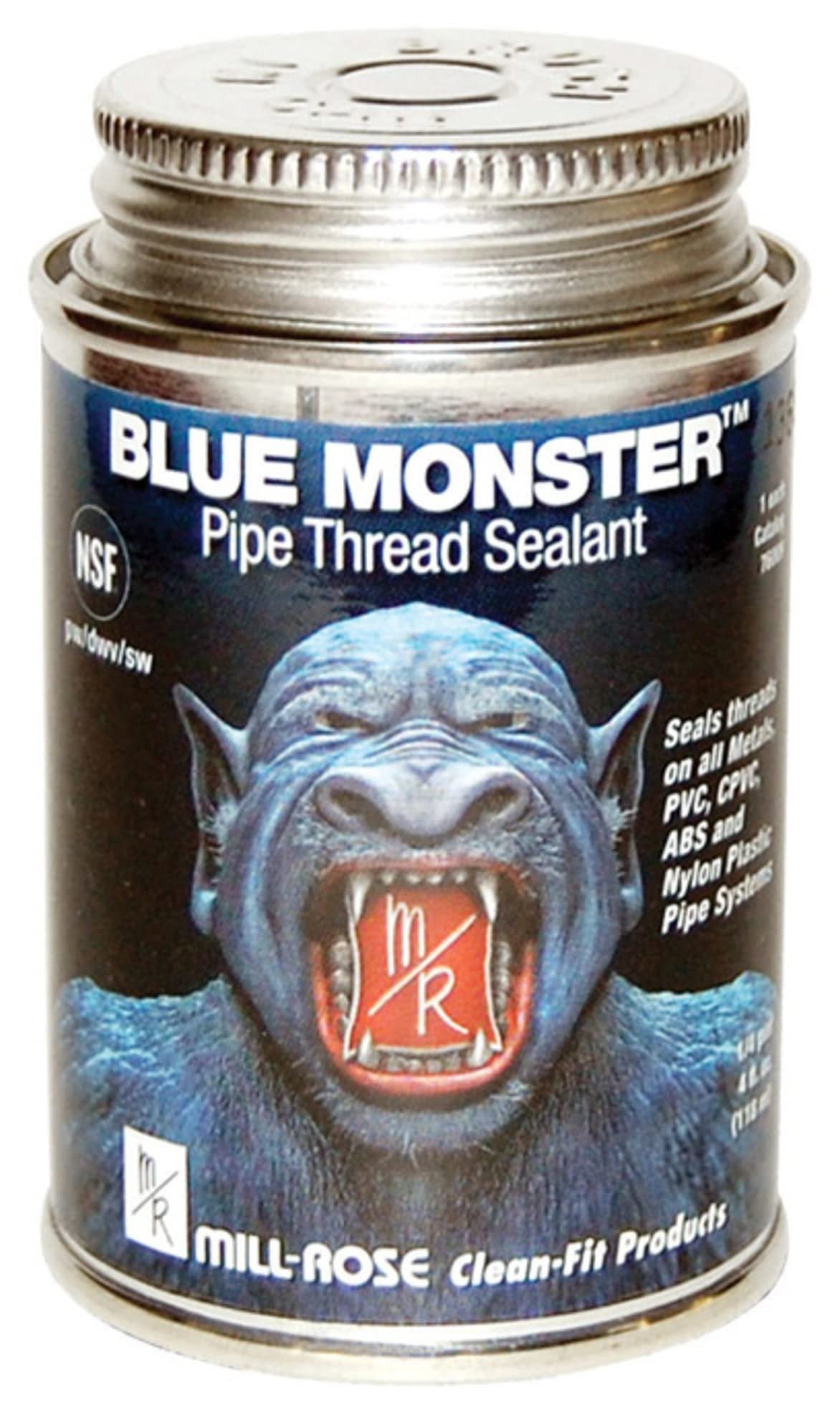 Millrose Mill-Rose 76009 Monster 4 Fluid Ounce Heavy-Duty Industrial Grade, Blue