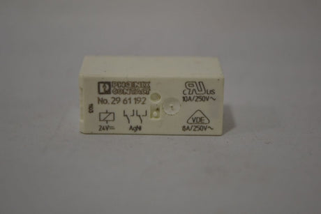 Pheonix Contact 2961192 RELAY, POWER, DPDT, 24VDC, 8A, SOCKET
