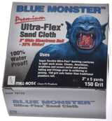 Mill-Rose 70172 Millrose Monster Ultra Flex Premium Mini Strips Abrasive Cloths, 2" x 5-Yard, Blue