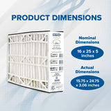 Trion Air Bear 5 Inch MERV 13 High Performance Air Purifier Filter Replacement for Air Cleaner Purification Systems, White (3 Pack)