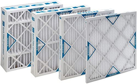 KOCH FILTER CORPORATION 102-700-006 16" X 20" X 1" MULTI-PLEATED AIR FILTER, 12 PER CASE