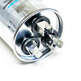 Supco Capacitor Round Dual Run 40 + 5 uf 370/440 Volts for HVAC Motors Compressors LCD40+5X440R Linebacker