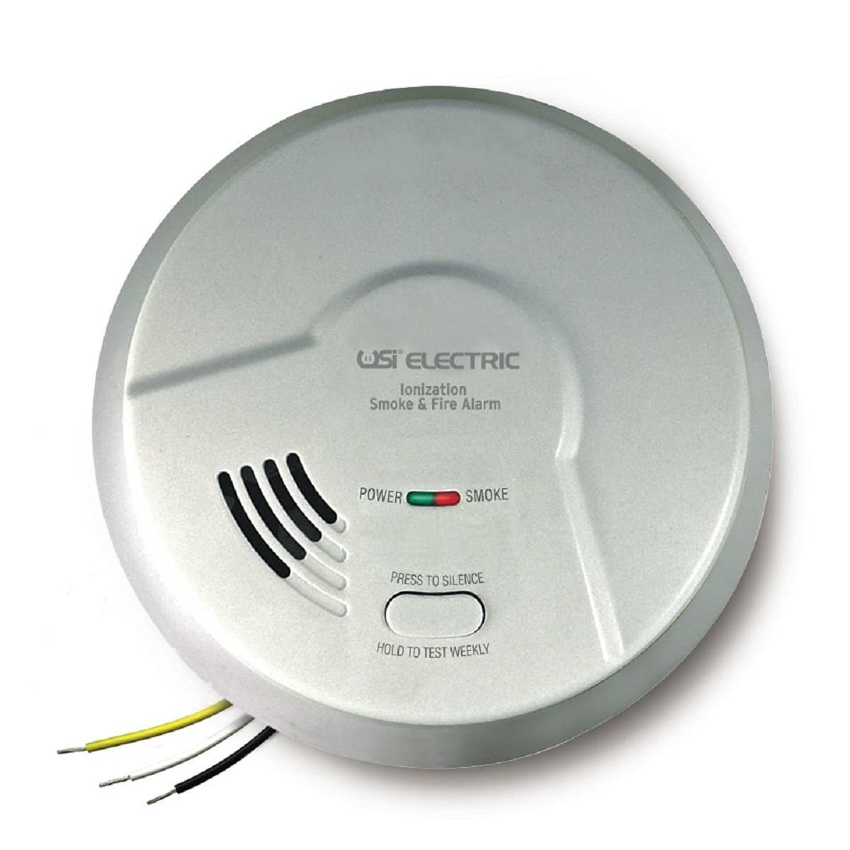 Universal Security Instruments Hardwired 10 Year Tamper Proof Permanent Power Sealed Battery 2-in-1 Universal Smoke Sensing Smoke and Fire Smart Alarm, Model MI106S